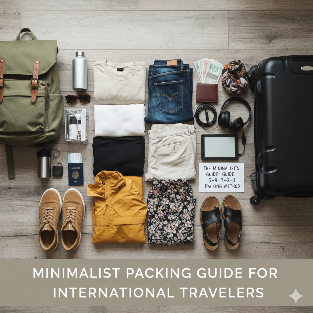 The Art of Less: Your Minimalist Packing Guide for International Travelers