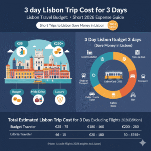 3-Day Lisbon Trip Cost: Complete 2026 Expense Guide
